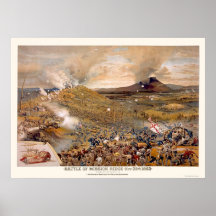 Union Assault During the Battle of Mission Ridge  Posters