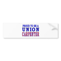 UNION CARPENTER BUMPER STICKERS