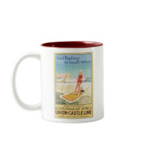 Union-Castle LIne To South & East Africa Coffee Mugs