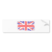 Union Flag of the UK Bumper Stickers