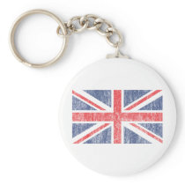 Union Flag Vintage Keychains