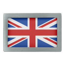 Union Jack Belt Buckle