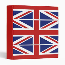 Union Jack Binder.