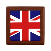 Union Jack Boîtes À Babioles