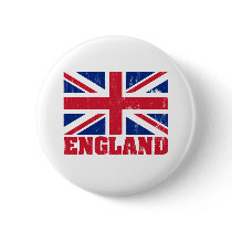 Union Jack British Flag Button