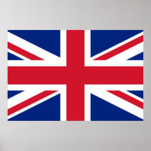 Union Jack ~ British Flag Poster