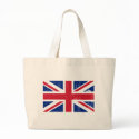 Union Jack British Flag Tote Bag