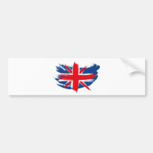 Union Jack Bumper Stickers