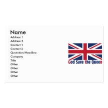 UNION_JACK BUSINESS CARD TEMPLATES