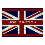 Union Jack Cartes De Visite Professionnelles