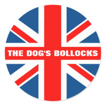 Union Jack dog's bollocks