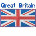 Union Jack Embroidered polo shirt