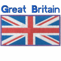 Union Jack Embroidered polo shirt