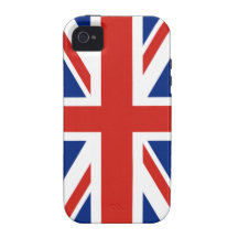 Union Jack - Flag of Great Britain Vibe iPhone 4 Covers