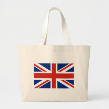 Union Jack - Flag of Great Britain Tote Bags