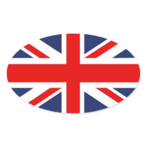 Union Jack Flag-United Kingdom Sticker