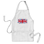 Union Jack Floral Aprons