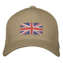 Union Jack - Full Colour embroidered hats