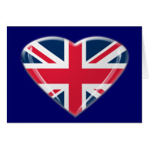 Union Jack Heart Gifts Card