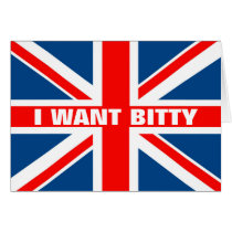 Union Jack I want bitty