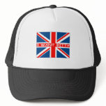Union Jack I want bitty Trucker Hats