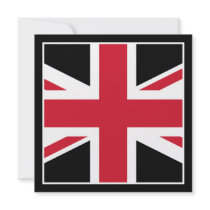 Union Jack Personalized Invitation