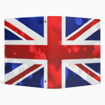 Union Jack Love Binders