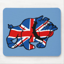 Union Jack patriotique Tapis De Souris