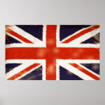 Union Jack Picture Vintage Print