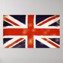 Union Jack Picture Vintage Print