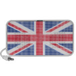 Union Jack polka dots speakers