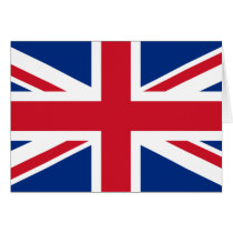 Union Jack United Kingdom Cards