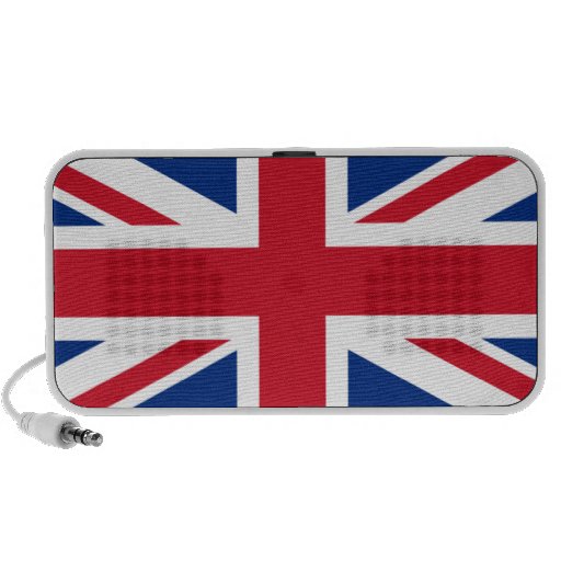 Union Jack United Kingdom Laptop Speakers