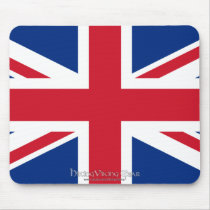 Union Jack United Kingdom Mouse Pad