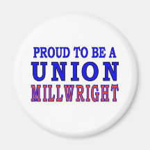 UNION MILLWRIGHT FRIDGE MAGNETS