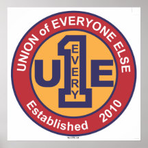 Union of Everyone Else/Gold - Poster