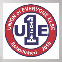 Union of Everyone Else/White - Poster