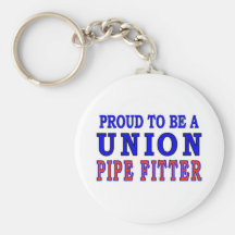 UNION PIPE FITTER KEY CHAIN