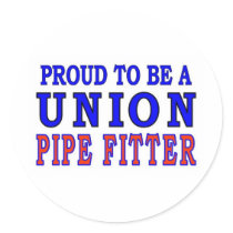 UNION PIPE FITTER STICKER