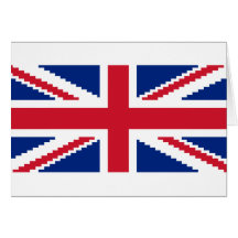 Union Pixel Jack Greeting Cards