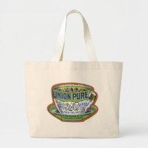 Union Pure Merchant's Coffee Label Canvas Bags