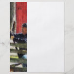 Union Soldier Loading Rifle Personalized Flyer