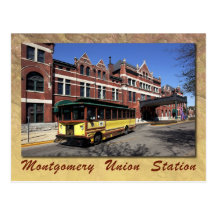Union Station, Montgomery, Alabama Post Cards