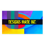 Unique Abstract Lines Purple Skeem Business Cards