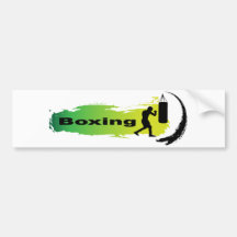 Unique Boxing Bumper Sticker