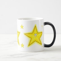 Unique Colour Changing Star Whimsical Mug