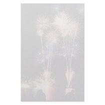 Unique colourful Fireworks Custom Stationery