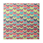 Unique Colourful Modern Chevron Pattern Ceramic Tiles