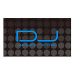 Unique DJ Business Card