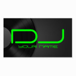 Unique DJ Business Card business cards